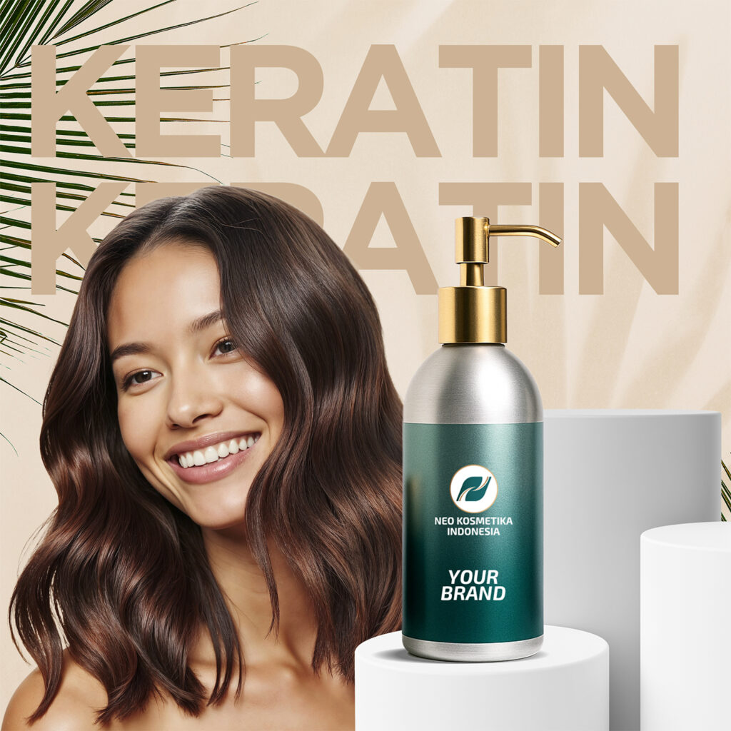 Keratan Rambut Peran Keratin untuk Kesehatan Rambut - Neo Kosmetika Indonesia