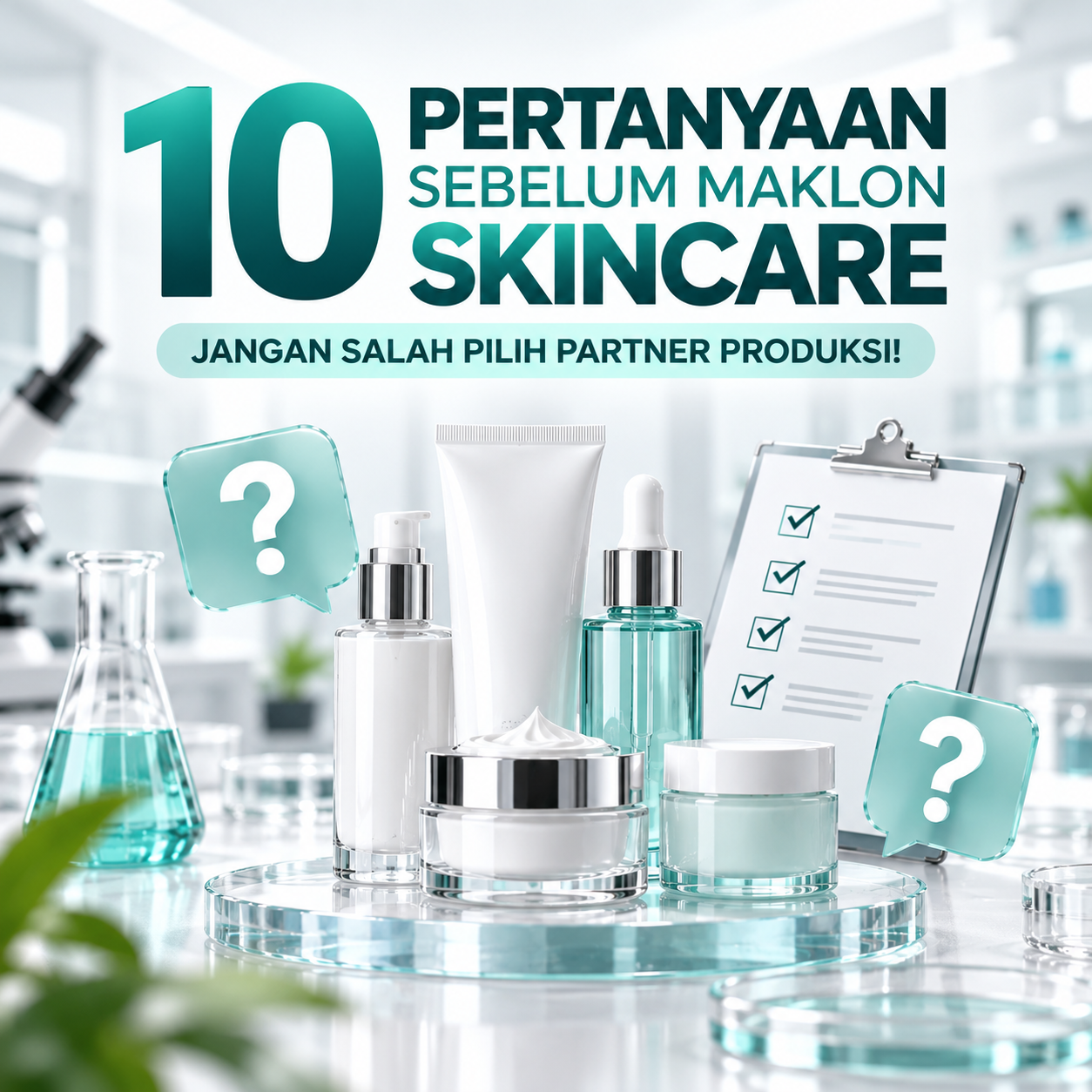 10 PERTANYAAN SEBELUM MAKLON SKINCARE