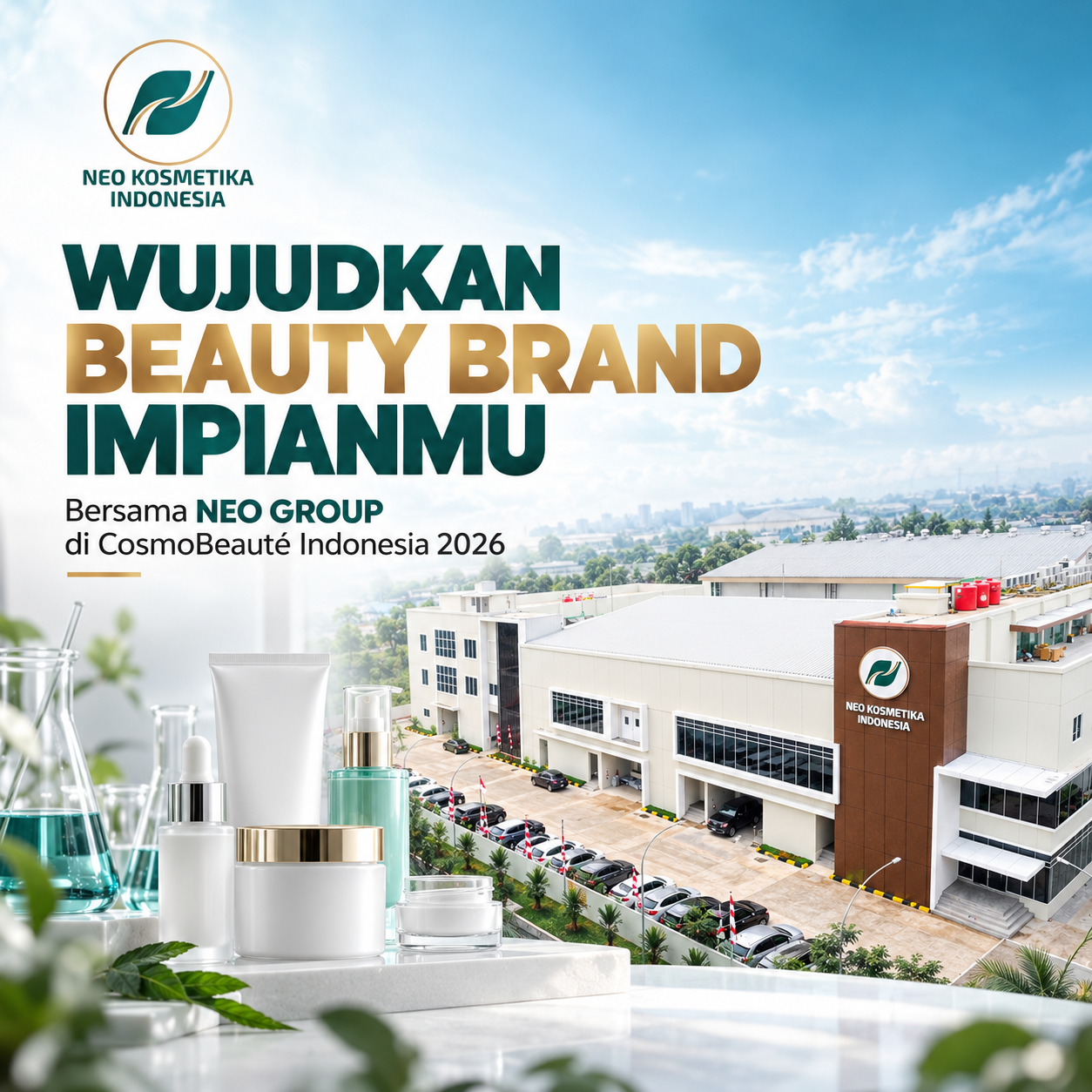 CosmoBeauté Indonesia 2026 bersama NEO GROUP